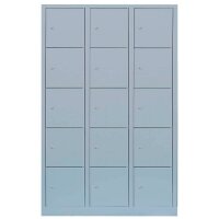 LÜLLMANN Schließfachschrank lichtgrau 523930,...