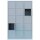 LÜLLMANN Schließfachschrank lichtgrau 523930, 15 Schließfächer 118,5 x 50,0 x 190,0 cm