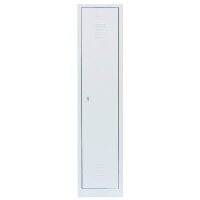 LÜLLMANN Spind signalweiß 515117, 1 Schließfach 41,5 x 50,0 x 180,0 cm