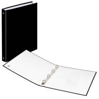DONAU Ringbuch 4-Ringe schwarz 2,5 cm DIN A4, 1 St.