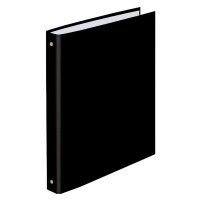 DONAU Ringbuch 4-Ringe schwarz 2,5 cm DIN A4, 1 St.