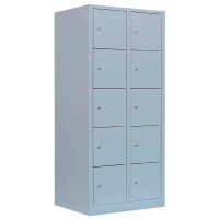 LÜLLMANN Schließfachschrank lichtgrau 523920,...
