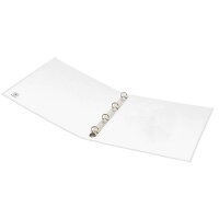 DONAU Ringbuch 4-Ringe weiß 2,5 cm DIN A4, 1 St.