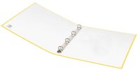 DONAU Ringbuch 4-Ringe gelb 2,5 cm DIN A4, 1 St.