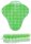 Ekco Urinaleinsatz Green Apple, 2 St.