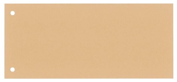 DONAU Trennstreifen DONAU chamois, 190 g/qm Karton 23,5 x 10,5 cm, 100 St.