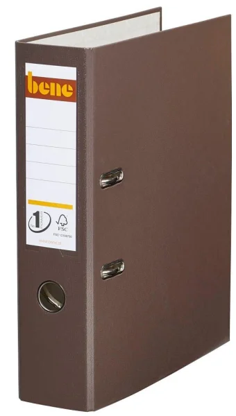 bene No.1 Power Ordner braun Kunststoff 8,0 cm DIN A4, 1 St.