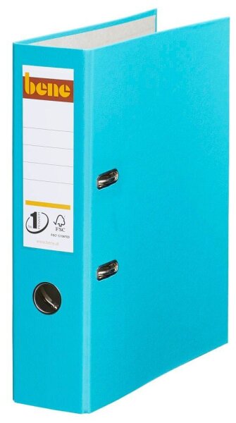 bene No.1 Power Ordner türkis Kunststoff 8,0 cm DIN A4, 1 St.