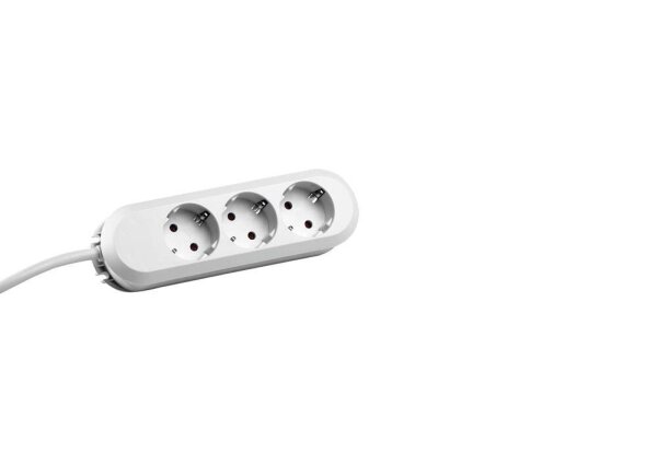 BACHMANN SMART 3-fach Steckdosenleiste 5,0 m weiß