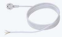 BACHMANN Aderendhülsen Netzkabel 3,0 m weiß, 1...