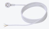 BACHMANN Aderendhülsen Netzkabel 3,0 m weiß, 1...