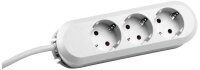 BACHMANN SMART 3-fach Steckdosenleiste 3,0 m weiß