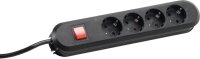 BACHMANN SMART 4-fach Steckdosenleiste mit Schalter 1,5 m...