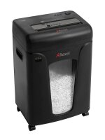 Rexel Mercury REM820 Aktenvernichter mit Partikelschnitt P-5, 2 x 15 mm, bis 8 Blatt, schwarz