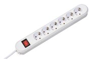 BACHMANN SMART 6-fach Steckdosenleiste mit Schalter 1,5 m...