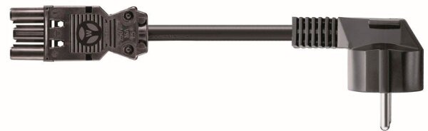 BACHMANN GST18 Netzkabel 1,5 m schwarz, 1 St.