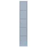 LÜLLMANN Schließfachschrank lichtgrau 520510,...