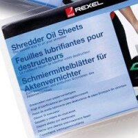 Rexel Aktenvernichter-Ölblätter