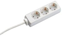 BACHMANN SELLY 3-fach Steckdosenleiste 1,5 m weiß