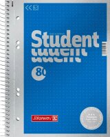 BRUNNEN Collegeblock Student Premium Kleinformat...