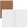 BRUNNEN Notizbuch FACT!plus DIN A4 liniert, hellbraun Softcover 192 Seiten, 1 Block