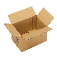 Nestler Wellpapp-Faltkartons 1-wellig braun 16,0 x 11,0 x...