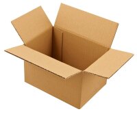 Nestler Wellpapp-Faltkartons 1-wellig braun 21,0 x 15,0 x...
