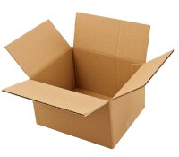 Nestler Wellpapp-Faltkartons 1-wellig braun 22,0 x 19,0 x...