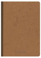 BRUNNEN Notizbuch FACT!plus DIN A5 punktkariert, hellbraun Softcover 192 Seiten, 1 St.
