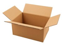 Nestler Wellpapp-Faltkartons 1-wellig braun 31,5 x 22,5 x...