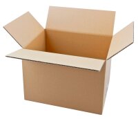 Nestler Wellpapp-Faltkartons 1-wellig braun 31,5 x 22,5 x...