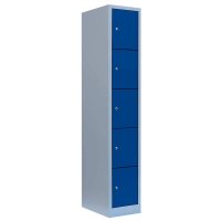 LÜLLMANN Schließfachschrank enzianblau,...