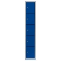 LÜLLMANN Schließfachschrank enzianblau,...