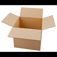 Nestler Wellpapp-Faltkartons 1-wellig braun 33,0 x 29,0 x...