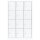 LÜLLMANN Schließfachschrank signalweiß 523437, 12 Schließfächer 118,5 x 50,0 x 180,0 cm
