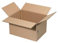 Nestler Wellpapp-Faltkartons 2-wellig braun 44,3 x 32,3 x 27,8 cm Außenmaß, 20 St.
