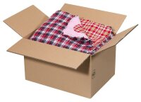Nestler Wellpapp-Faltkartons 2-wellig braun 44,3 x 32,3 x 27,8 cm Außenmaß, 20 St.