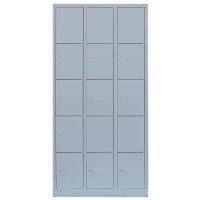 LÜLLMANN Schließfachschrank lichtgrau 520530,...