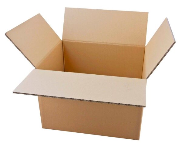 Nestler Wellpapp-Faltkartons 2-wellig braun 46,3 x 36,3 x 32,8 cm Außenmaß, 20 St.