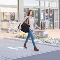WEDO Einkaufskorb BigBox Shopper XL Kunstfaser schwarz