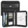 WEDO Ringbuchmappe ELEGANCE Lederimitat DIN A5 schwarz