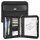 WEDO Ringbuchmappe ELEGANCE Lederimitat DIN A5 schwarz