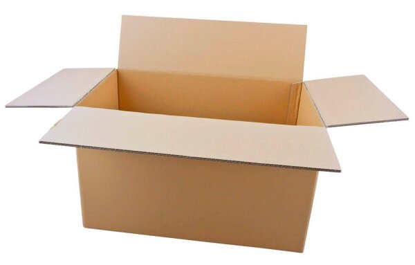 Nestler Wellpapp-Faltkartons 2-wellig braun 61,3 x 36,3 x 37,8 cm Außenmaß, 20 St.