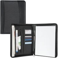 WEDO Konferenzmappe ELEGANCE Lederimitat DIN A4 schwarz