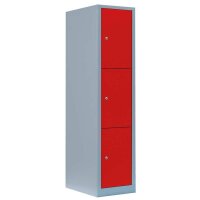 LÜLLMANN Schließfachschrank feuerrot,...