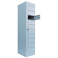 LÜLLMANN Schließfachschrank lichtgrau 526100,...