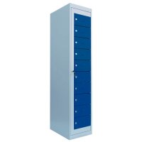 LÜLLMANN Schließfachschrank enzianblau,...