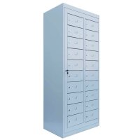 LÜLLMANN Schließfachschrank lichtgrau 526300,...