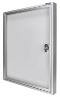 magnetoplan Schaukasten CC alu 12x DIN A4 115,0 x 6,5 x 112,5 cm, 1 St.