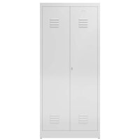ClassiX Spind lichtgrau X-515420, 1 Schließfach 80,0 x 50,0 x 180,0 cm
